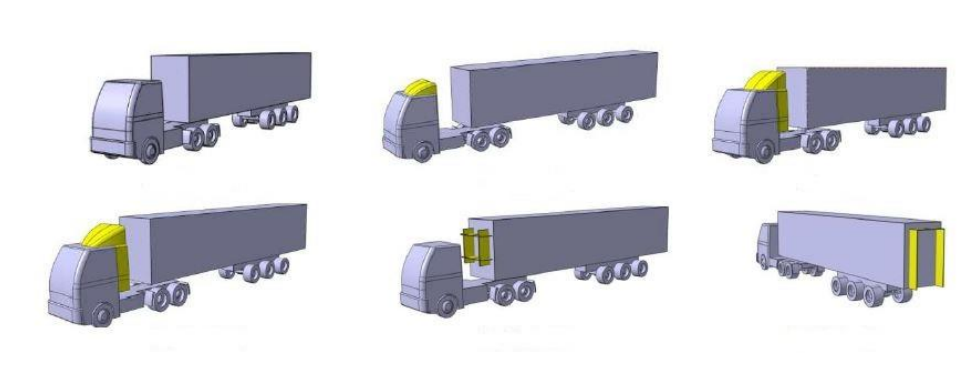 Acessórios que podem melhorar a aerodinâmica de um caminhão